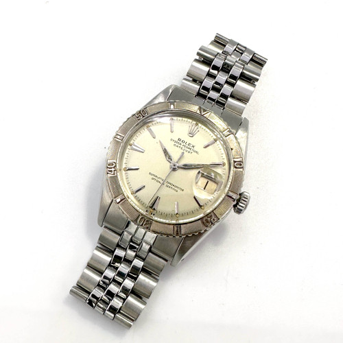 ROLEX Datejust 6609 Year 1958 Automatic Date Unisex Size 36 mm. (Rare Item)