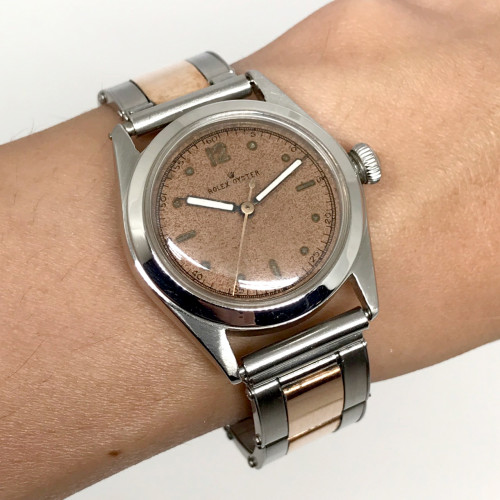 ROLEX Oyster Vintage 1940 Original Unisex ไขลาน ขนาดตัวเรือน 30 mm. (Rare Item) 8