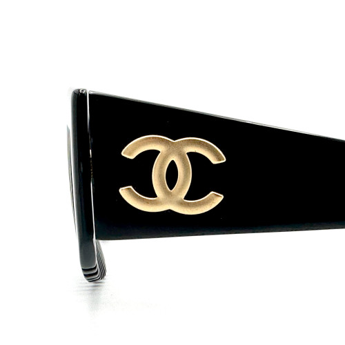 แว่นกันแดด CHANEL Comb Limited Made In Italy 1990s (Rare) 3