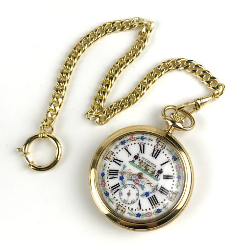 นาฬิกาพกไขลาน BUCHERER Pocket Watch 1900 ขนาด ตัวเรือน 52 mm. 1