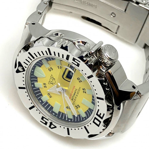 MAIALE BRAVA GENTE (MBG) Diver's 200m Limited Automatic Date Men's Watch ขนาด 42 mm. 3