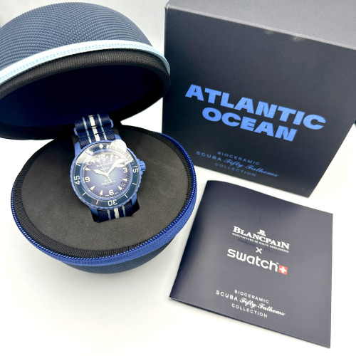 BLANCPAIN X SWATCH Scuba Fifty Fathoms 