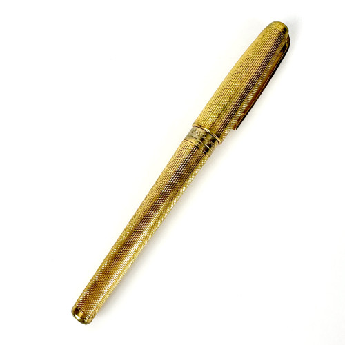ปากกาหมึกเคมี St. DUPONT Paris Gold Plated Large Olympio 3
