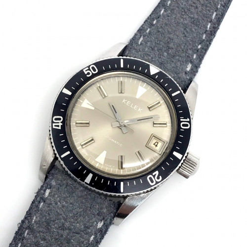 KELEK Swiss Made Automatic Date Unisex ขนาดตัวเรือน 36 mm. | World Wide Watch Shop