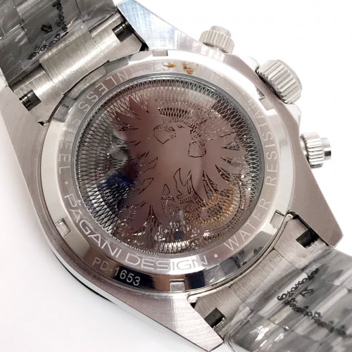 PAGANI DESIGN PD-1653 Day-Date Automatic Unisex ขนาดตัวเรือน 40 mm. (Fullset) 3
