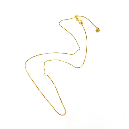 TIFFANY & CO. Please Return To New York 750 Necklace 18k Yellow Gold (Pre-owned)