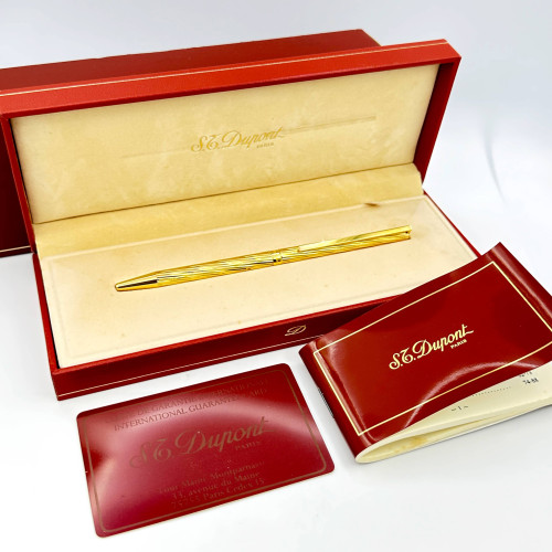 S.T. Dupont Paris Classic 0045190 Stylo Bille Ballpoint Pen (Pre-owned)