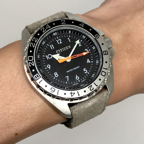CITIZEN Vintage Water Resist 30m ระบบไขลาน ขนาดตัวเรือน 40 mm. (Pre-owned) 6