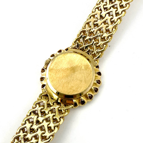 CHOPARD Classic 1970 Yellow Gold 18k Diamonds Manual Winding Size 22 mm. (Rare item) 8
