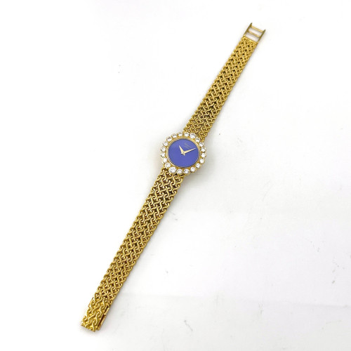 CHOPARD Classic 1970 Yellow Gold 18k Diamonds Manual Winding Size 22 mm. (Rare item) 9