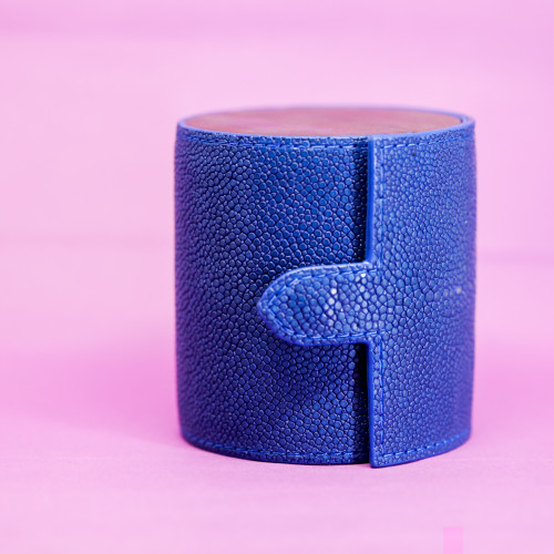 Watch Travel Case เคสหนังปลากระเบนใส่นาฬิกาแบบพกพา สำหรับนาฬิกา 1 เรือน (สามารถสั่งตัดได้) 7