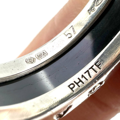 BVLGARI B.Zero1 Save the Children Silver 925 Ring Size 57 (Pre-owned) 4