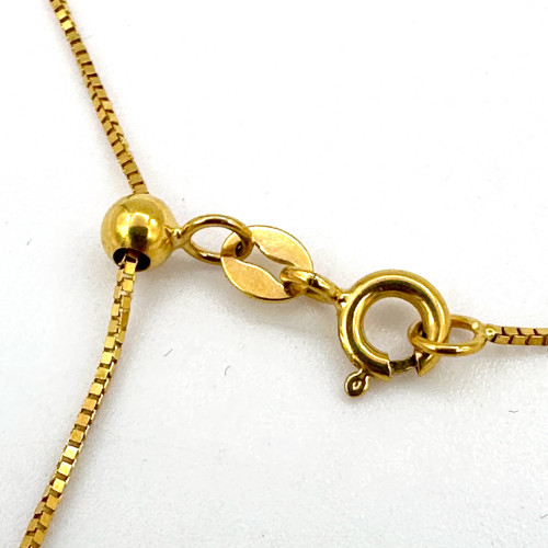 TIFFANY & CO. Please Return To New York 750 Necklace 18k Yellow Gold (Pre-owned) 3