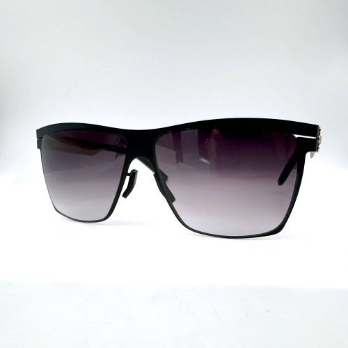 IC! BERLIN Dark Energy Black / Sun Gold 863424 Sunglasses Made In Germany (Pre-owned)