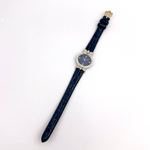 ROLEX Cellini 4081 Year 1976 Winding 18k Gold Diamonds Lady Size 25 mm. (Pre-owned) 6