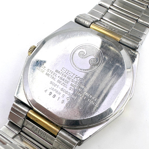 SEIKO Chronos 9021-6060 Year 1980s Quartz Size 31.5 mm. (Pre-owned) 4