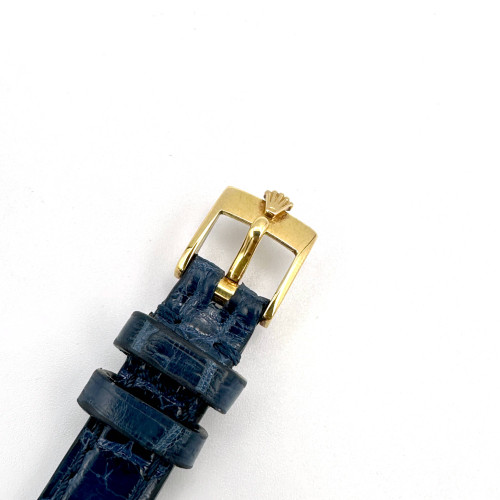 ROLEX Cellini 4081 Year 1976 Winding 18k Gold Diamonds Lady Size 25 mm. (Pre-owned) 2