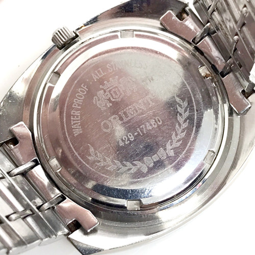 ORIENT Chronoace 27 Jewels 429-17460 Automatic Date Men's Watch ขนาดตัวเรือน 39 mm. 4
