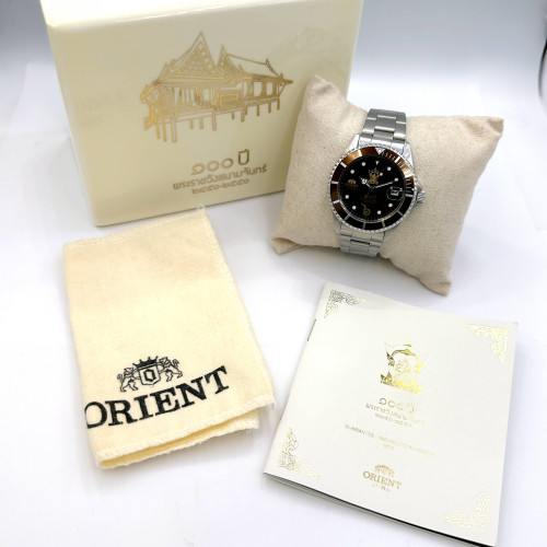 ORIENT 100 ปี พระราชวังสนามจันทร์ Limited Edition 253/490 Automatic Date Size 40 mm. (Pre-owned) 9