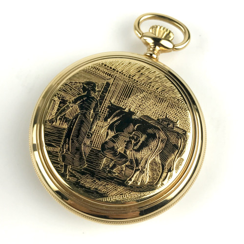 นาฬิกาพกไขลาน BUCHERER Pocket Watch 1900 ขนาด ตัวเรือน 52 mm. 4