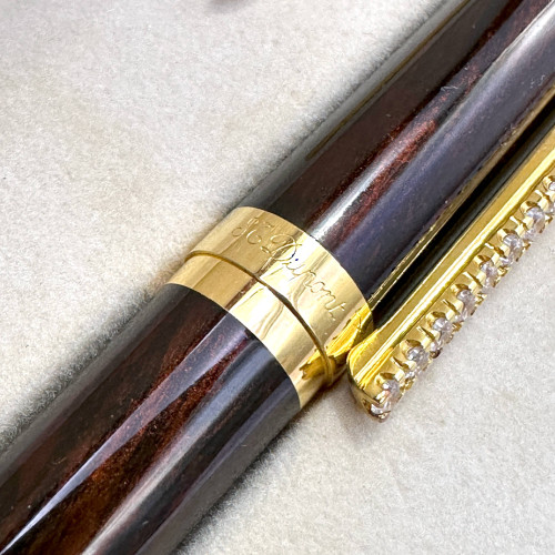 S.T. DUPONT Paris Classic Laque de Chine Fountain Pen Made In France (Fullset) 5