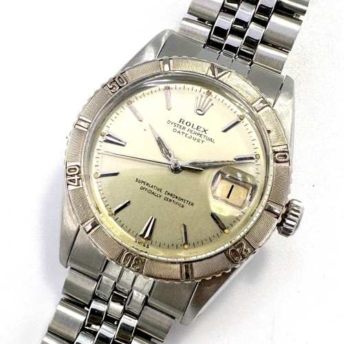 ROLEX Datejust 6609 Year 1958 Automatic Date Unisex Size 36 mm. (Rare Item) 1