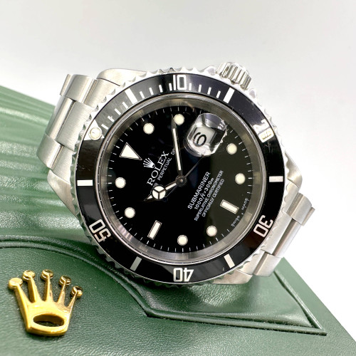 ROLEX Submariner 16610 Year 2005 Automatic Date Unisex Size 40 mm. (Pre-owned)