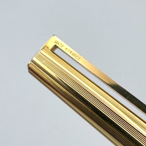 ปากกาลูกลื่น S.T. DUPONT Paris Classic Gold & Laque de Chine Ballpoint Pen Made In France (Pre-owned 6