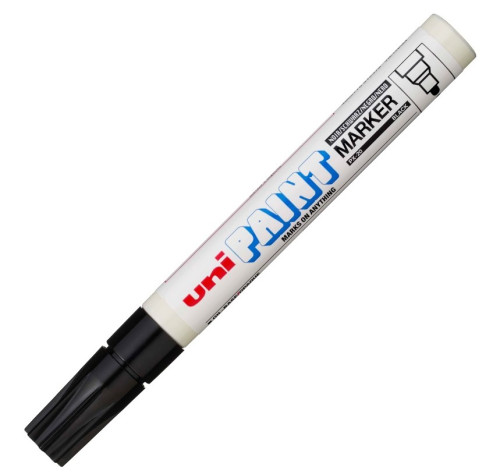 ปากกาขีดเหล็ก UNI PAINT รุ่น PX20 สีดำ
