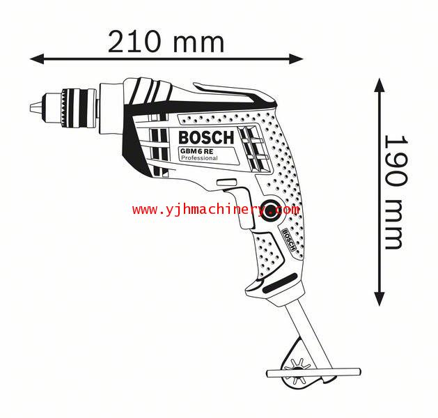 สว่าน BOSCH GBM-6RE 1