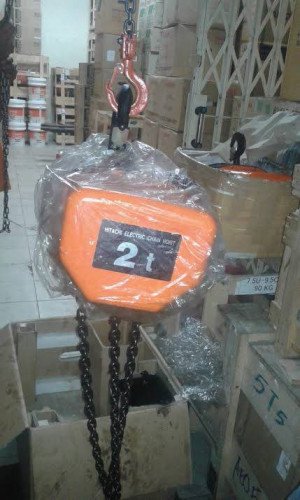 รอกโซ่ไฟฟ้า HITACHI 2SH ขนาด 2 ตัน 2