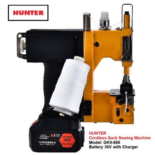 เครื่องเย็บกระสอบไร้สาย HUNTER รุ่น GK9-886