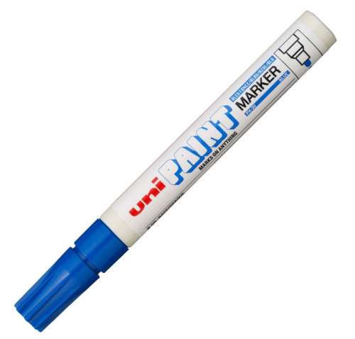 ปากกาขีดเหล็ก UNI PAINT รุ่น PX20 สีน้ำเงิน