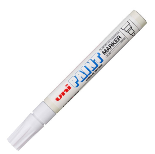 ปากกาขีดเหล็ก UNI PAINT รุ่น PX20 สีขาว