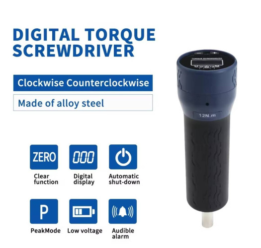 SHAHE ไขควงวัดแรงบิดแบบดิจิตอล 0.12-12Nm รุ่น SNL