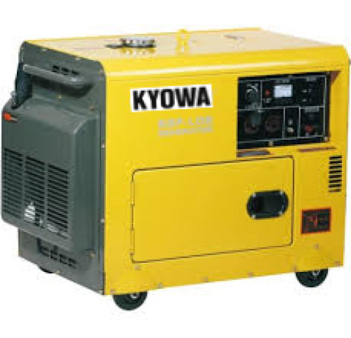 เครื่องปั่นไฟดีเซลแบบเก็บเสียง KYOWA 5GF-LDE ขนาด 5 กิโลวัตต์