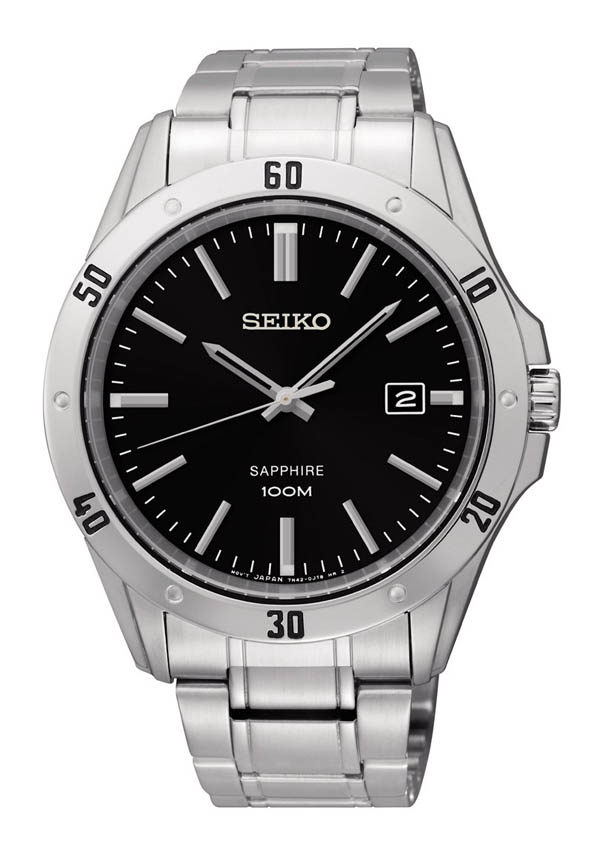 Seiko sapphire sales mens watch