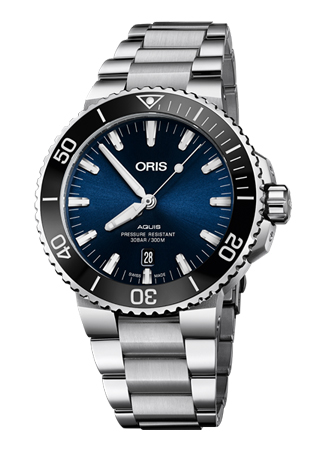 Oris Aquis Date 	733 7730 4135 0782405PEB รุ่นใหม่ล่าสุด