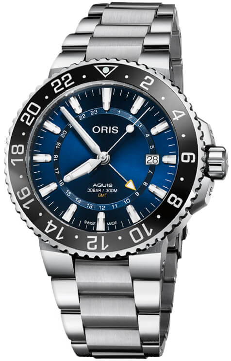 Oris Diving Aquis Date Steel Automatic watch for Men 01 798 7754 4135-07 8 24 05PEB